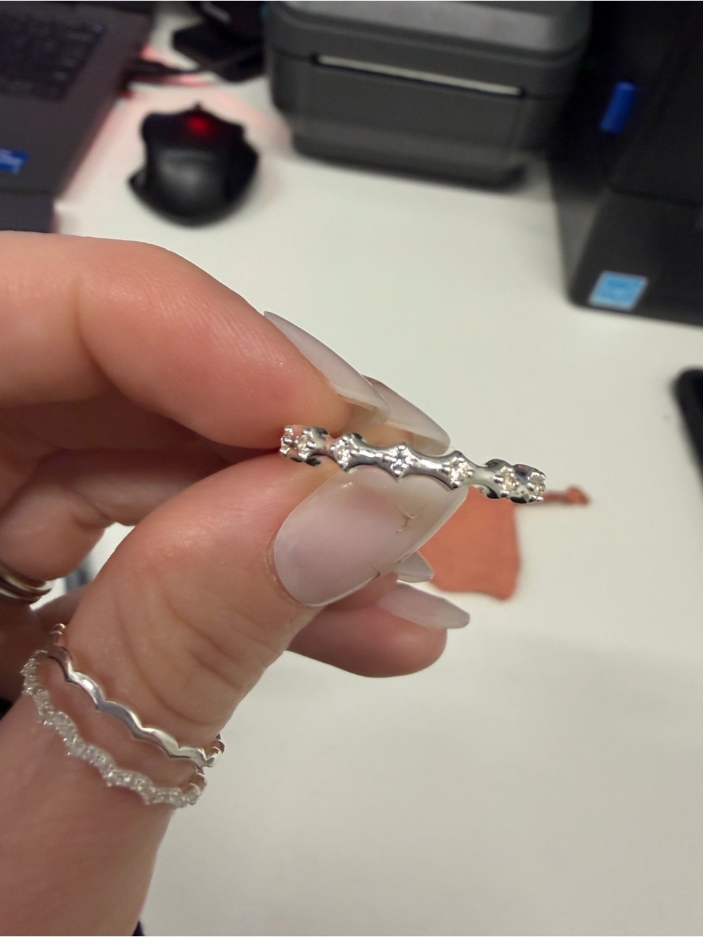 Mejuri Charlotte Stacker Ring